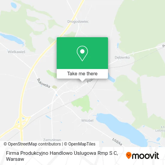 Карта Firma Produkcyjno Handlowo Uslugowa Rmp S C
