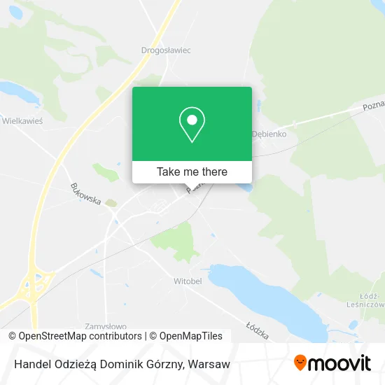 Карта Handel Odzieżą Dominik Górzny
