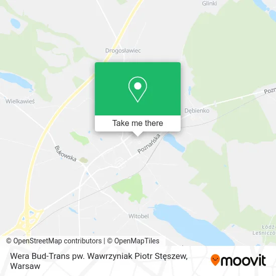 Карта Wera Bud-Trans pw. Wawrzyniak Piotr Stęszew