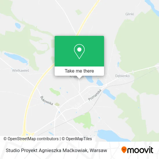 Карта Studio Proyekt Agnieszka Maćkowiak