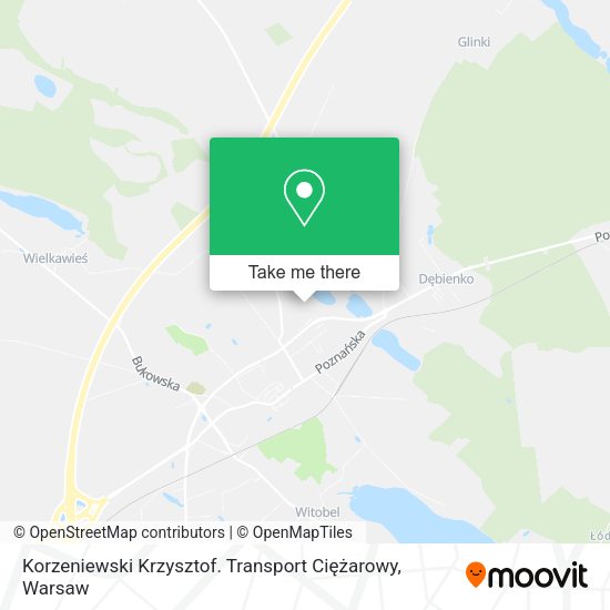 Korzeniewski Krzysztof. Transport Ciężarowy map