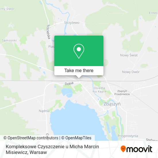 Kompleksowe Czyszczenie u Micha Marcin Misiewicz map