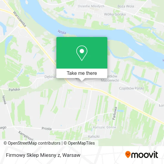 Firmowy Sklep Miesny z map