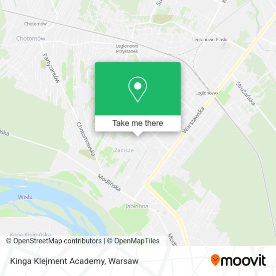 Kinga Klejment Academy map