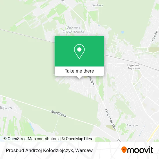 Prosbud Andrzej Kołodziejczyk map