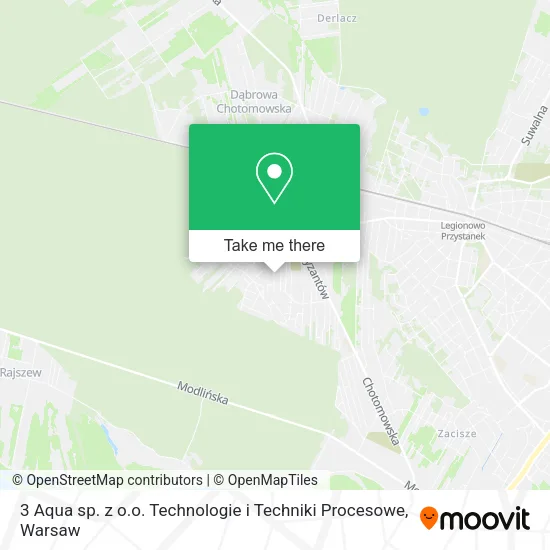 3 Aqua sp. z o.o. Technologie i Techniki Procesowe map
