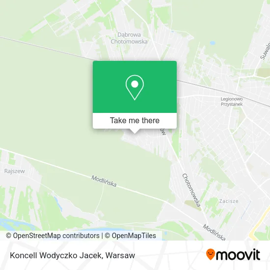 Карта Koncell Wodyczko Jacek