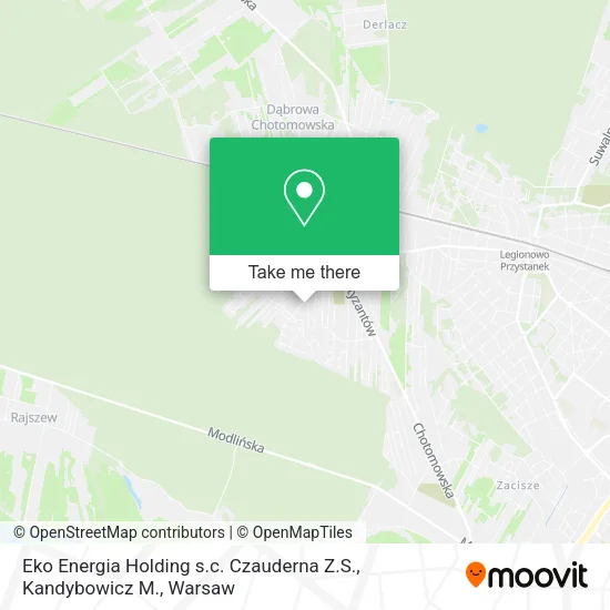 Eko Energia Holding s.c. Czauderna Z.S., Kandybowicz M. map