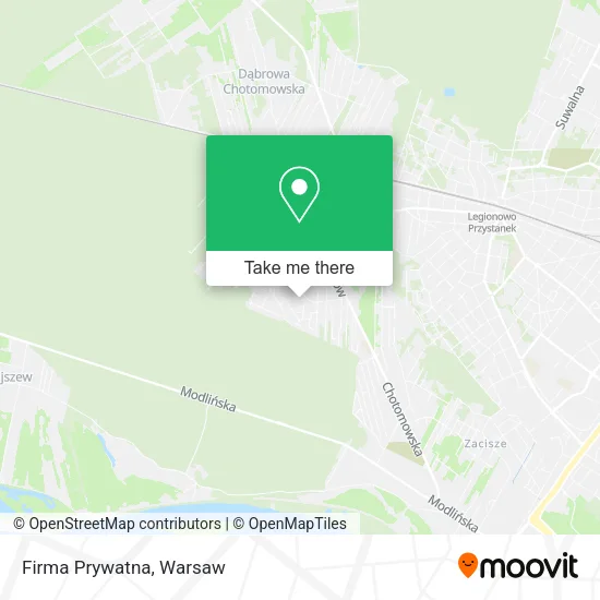 Firma Prywatna map