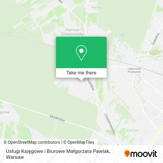 Usługi Księgowe i Biurowe Małgorzata Pawlak map