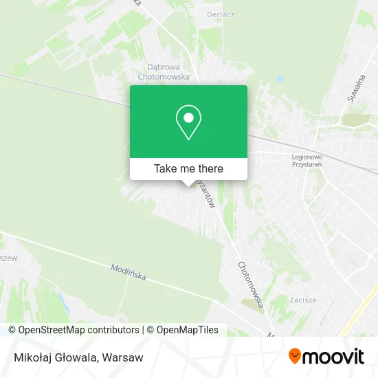 Mikołaj Głowala map