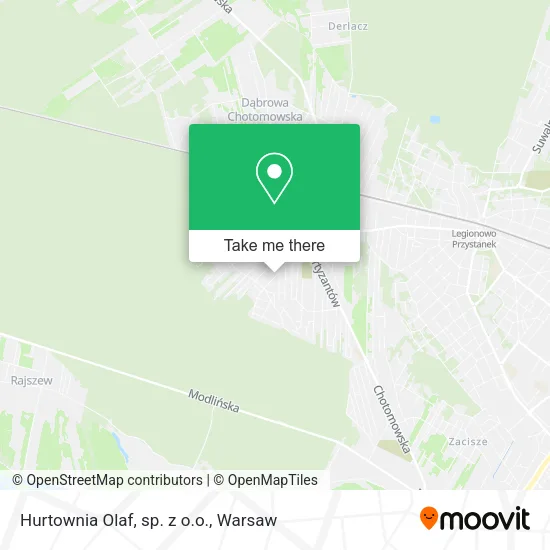 Hurtownia Olaf, sp. z o.o. map
