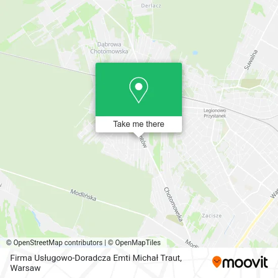 Firma Usługowo-Doradcza Emti Michał Traut map