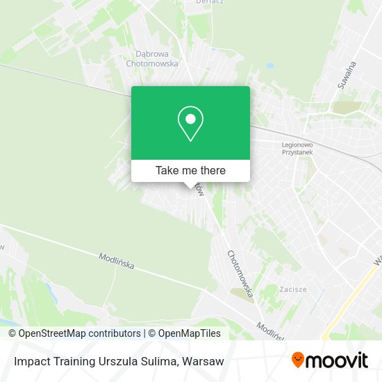 Impact Training Urszula Sulima map