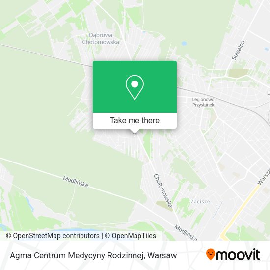 Agma Centrum Medycyny Rodzinnej map