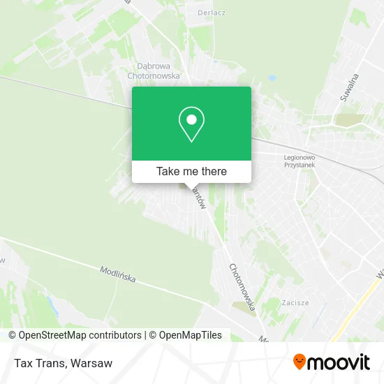 Карта Tax Trans