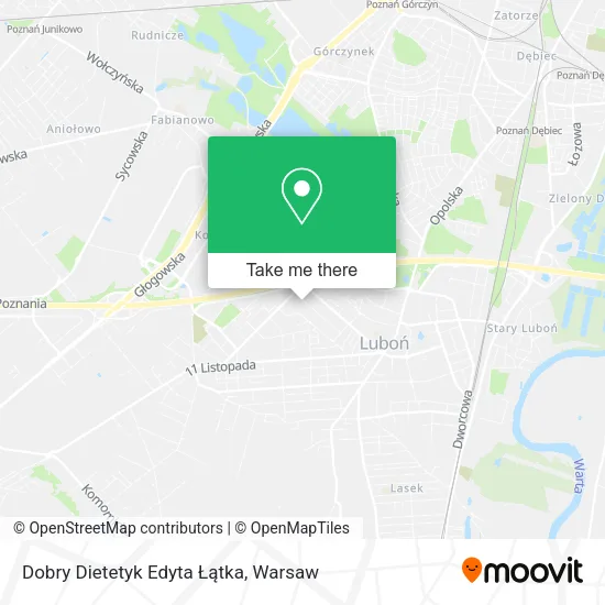 Карта Dobry Dietetyk Edyta Łątka