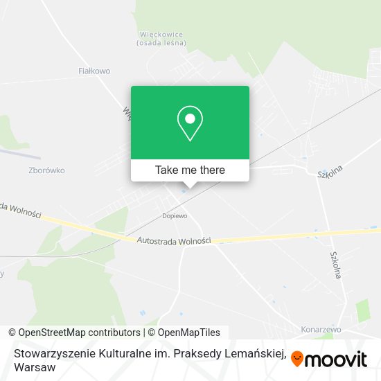 Stowarzyszenie Kulturalne im. Praksedy Lemańskiej map