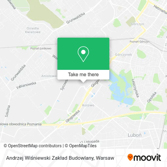 Карта Andrzej Wiśniewski Zakład Budowlany