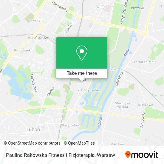 Paulina Rakowska Fitness i Fizjoterapia map