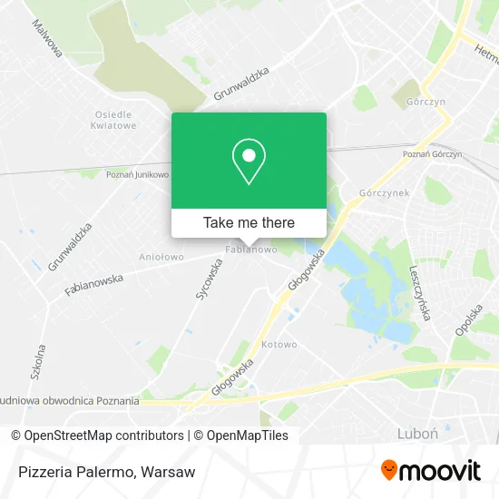 Pizzeria Palermo map