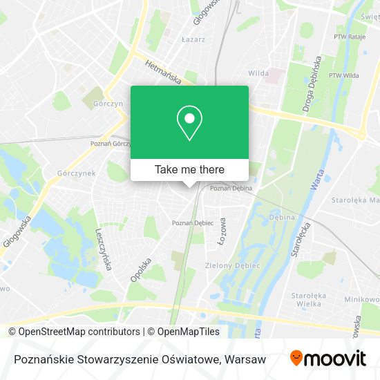 Poznańskie Stowarzyszenie Oświatowe map