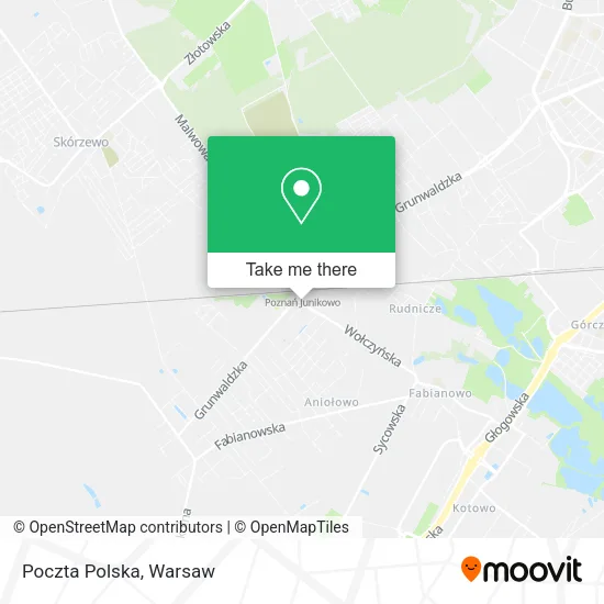 Карта Poczta Polska