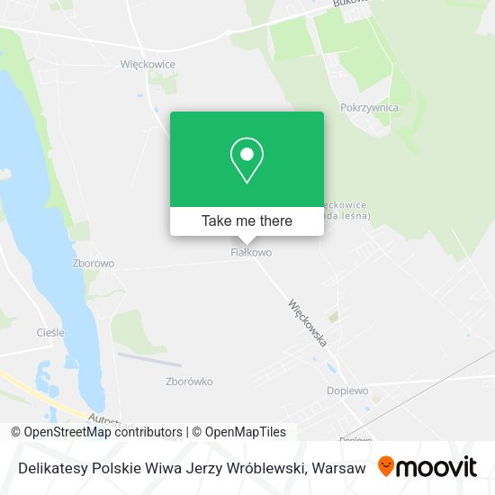 Delikatesy Polskie Wiwa Jerzy Wróblewski map