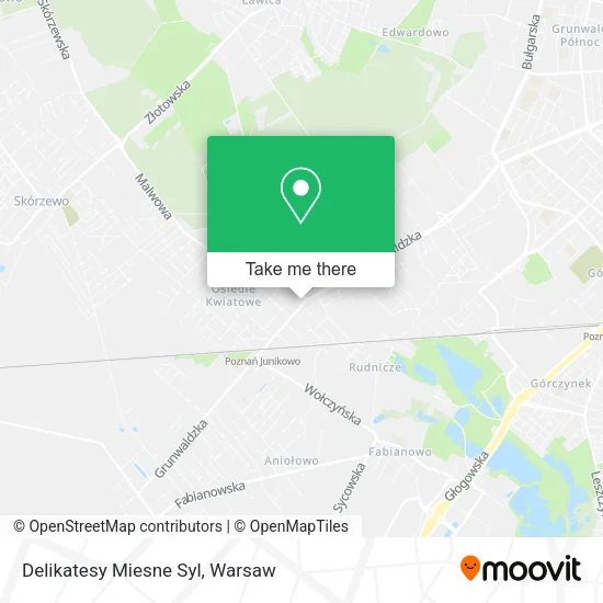 Delikatesy Miesne Syl map