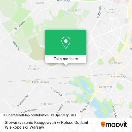 Stowarzyszenie Księgowych w Polsce Oddział Wielkopolski map