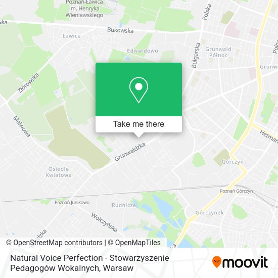 Natural Voice Perfection - Stowarzyszenie Pedagogów Wokalnych map