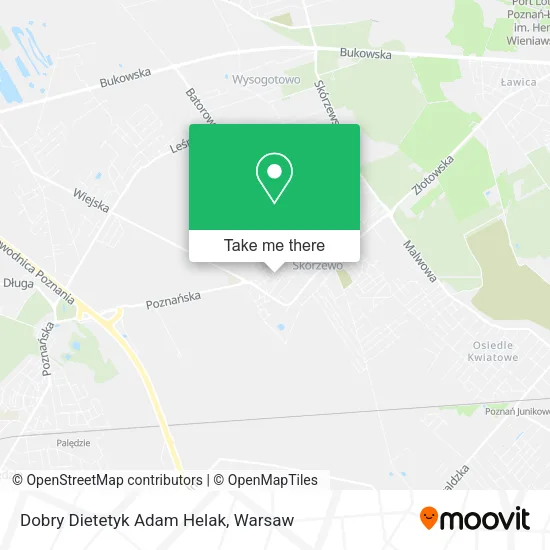 Dobry Dietetyk Adam Helak map
