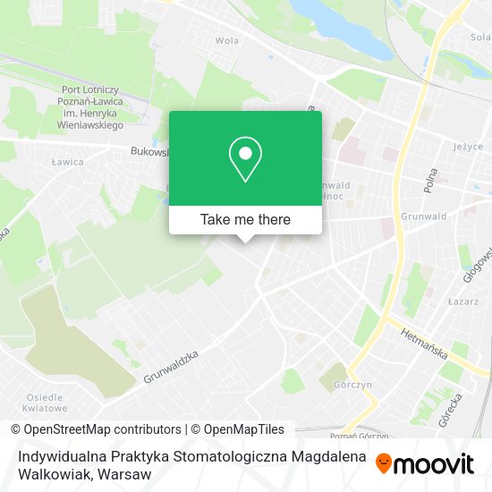 Карта Indywidualna Praktyka Stomatologiczna Magdalena Walkowiak