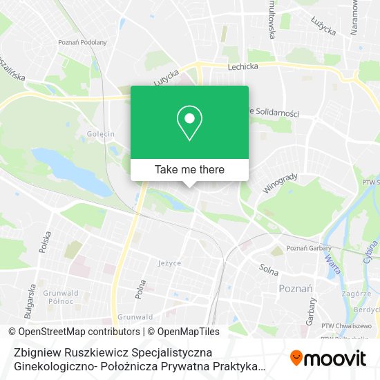 Zbigniew Ruszkiewicz Specjalistyczna Ginekologiczno- Położnicza Prywatna Praktyka Lekarska map