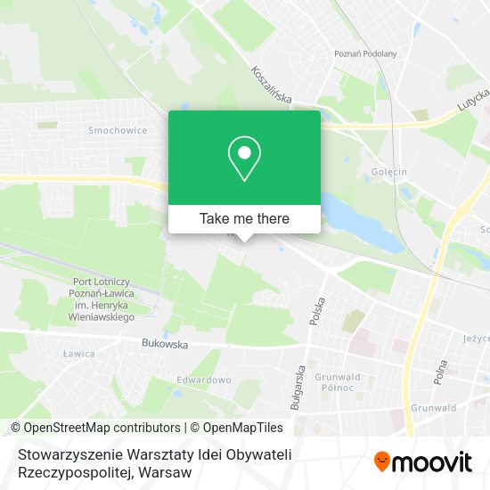 Карта Stowarzyszenie Warsztaty Idei Obywateli Rzeczypospolitej