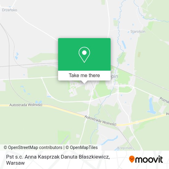 Pst s.c. Anna Kasprzak Danuta Błaszkiewicz map