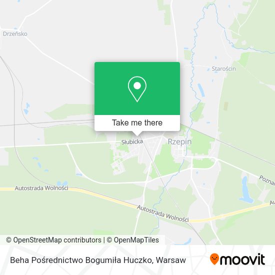 Beha Pośrednictwo Bogumiła Huczko map