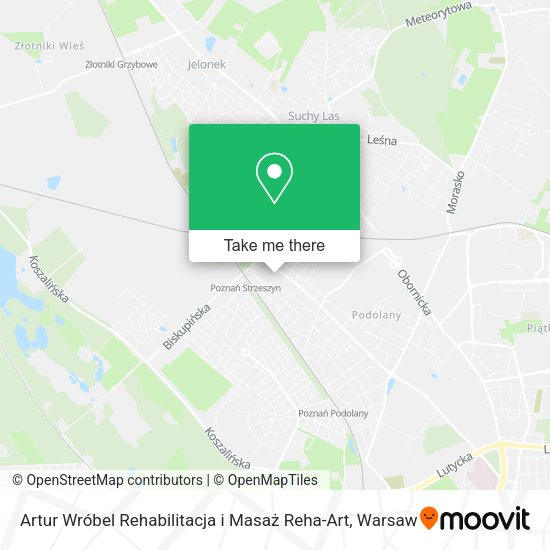 Artur Wróbel Rehabilitacja i Masaż Reha-Art map