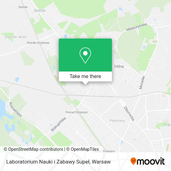 Laboratorium Nauki i Zabawy Supeł map