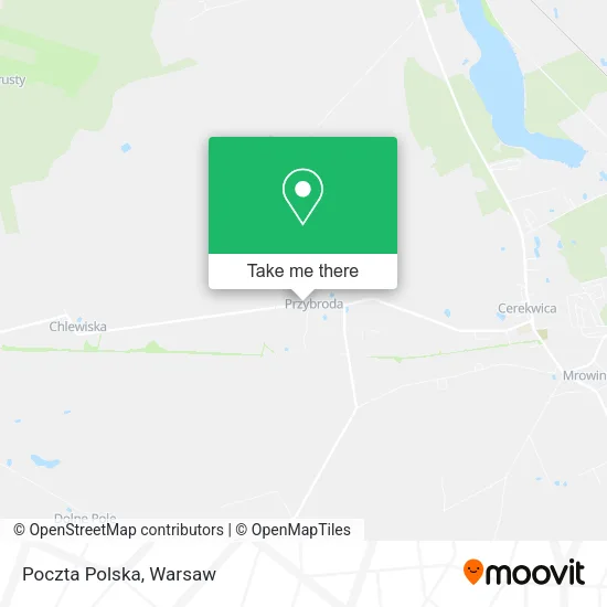 Карта Poczta Polska