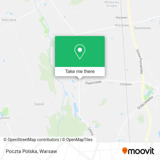 Карта Poczta Polska