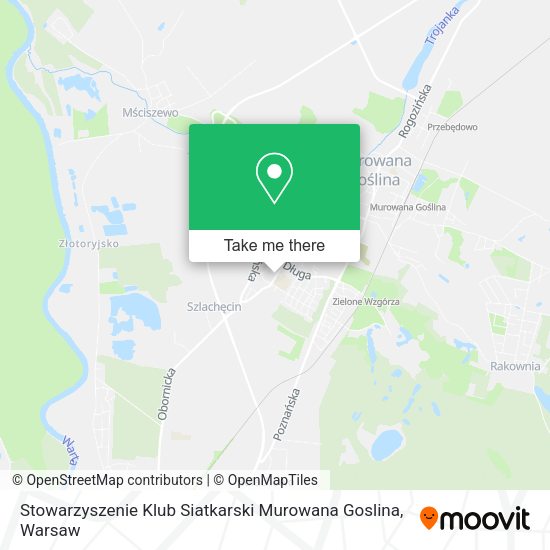 Stowarzyszenie Klub Siatkarski Murowana Goslina map