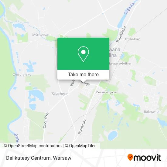 Карта Delikatesy Centrum