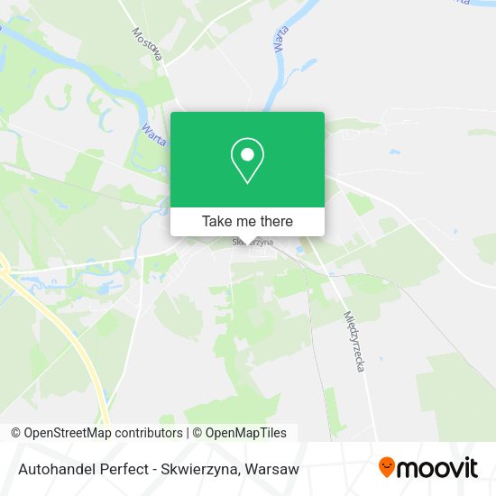 Карта Autohandel Perfect - Skwierzyna