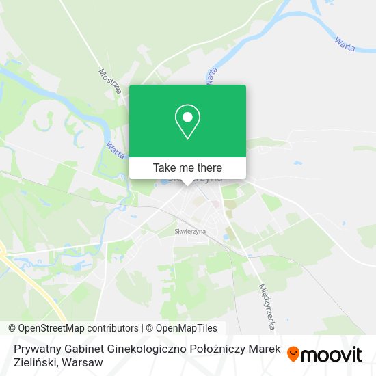 Prywatny Gabinet Ginekologiczno Położniczy Marek Zieliński map