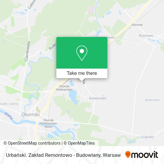 Urbański. Zakład Remontowo - Budowlany map