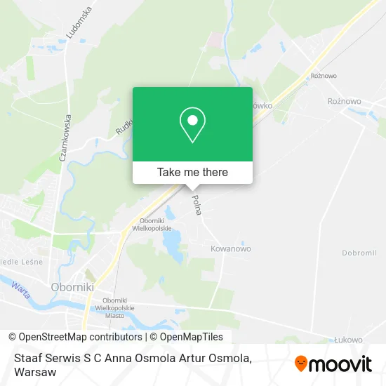 Staaf Serwis S C Anna Osmola Artur Osmola map