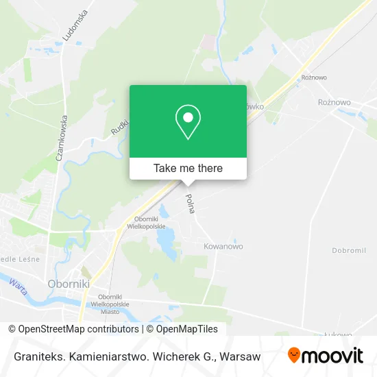 Graniteks. Kamieniarstwo. Wicherek G. map
