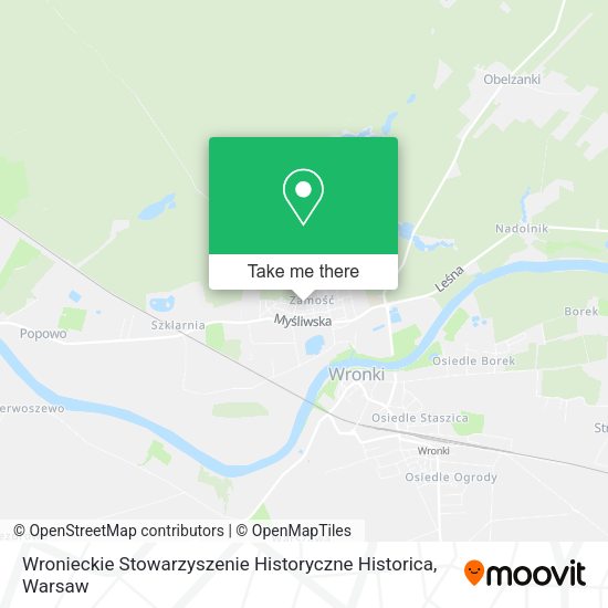 Wronieckie Stowarzyszenie Historyczne Historica map