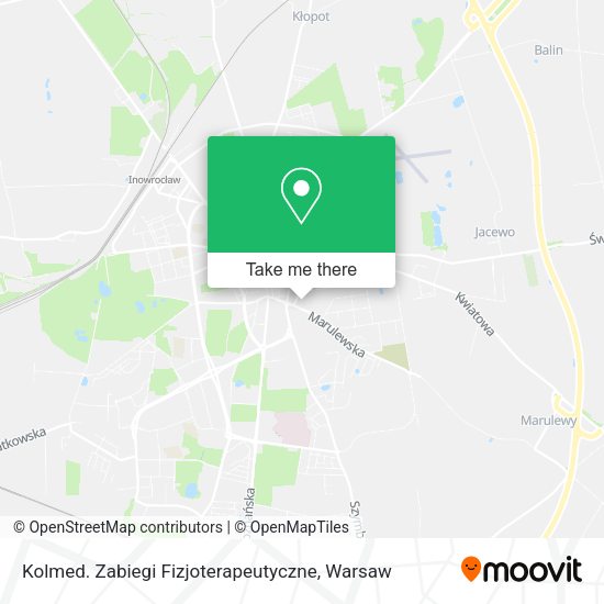 Kolmed. Zabiegi Fizjoterapeutyczne map